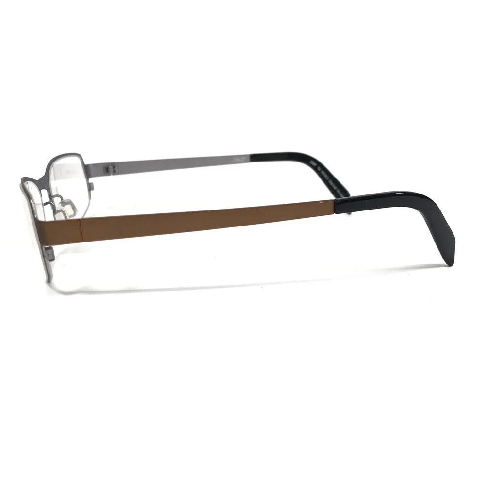Seiko Eyeglasses Frames SZ500 565 Matte Brown Grey Rectangular 52-18-135